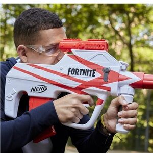 Motorized Nerf Fortnite Blaster in Red and White 8+